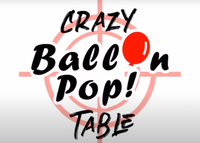 Crazy Balloon Pop Table