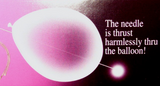 Needle Through Balloon with Lubricating Wand - Complete Set