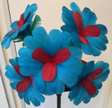 Feather Flower Sleeve Bouquet - Five Flowers