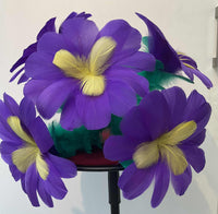 Feather Flower Sleeve Bouquet - Five Flowers