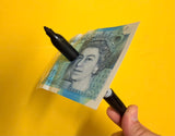 Sharp Shot (Sharpie thru Bank Note)