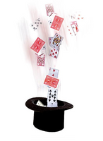 Card Fountain with Remote Control