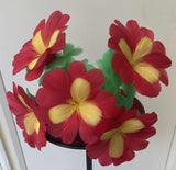 Feather Flower Sleeve Bouquet - Five Flowers