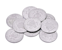 Half Dollar Palming Coins (10)