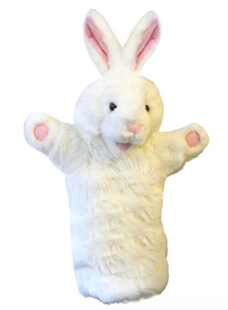 White rabbit sale puppet