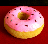 Sponge Doughnut with Sprinkles